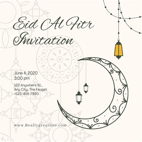 invitation message for eid at home|Free Eid Al